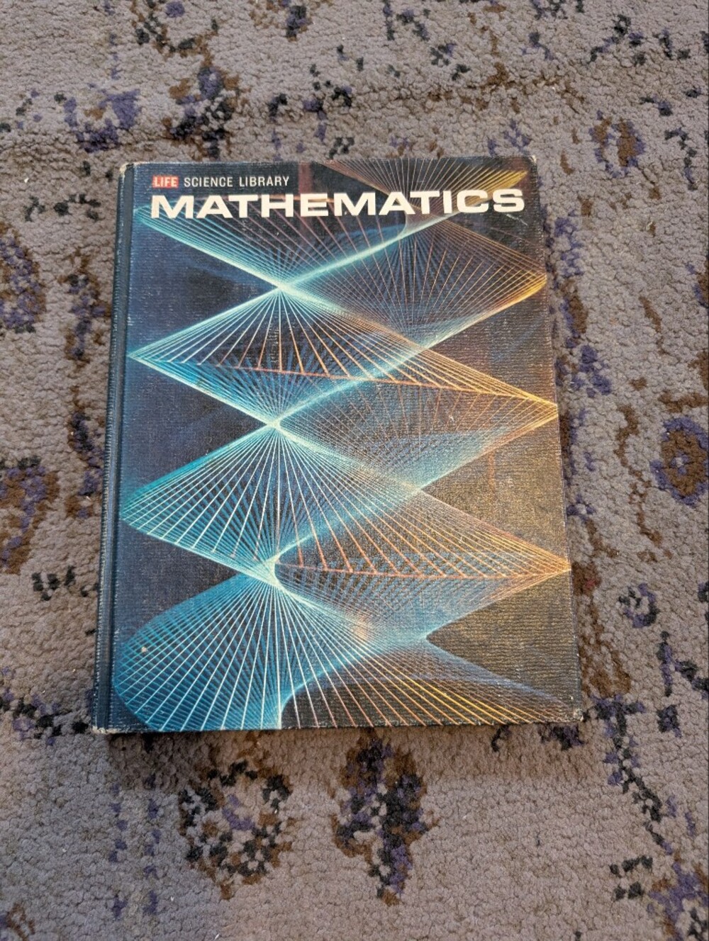 Vintage 1963 Life Science Library Mathematics Hardcover Book Life On Earth Serie